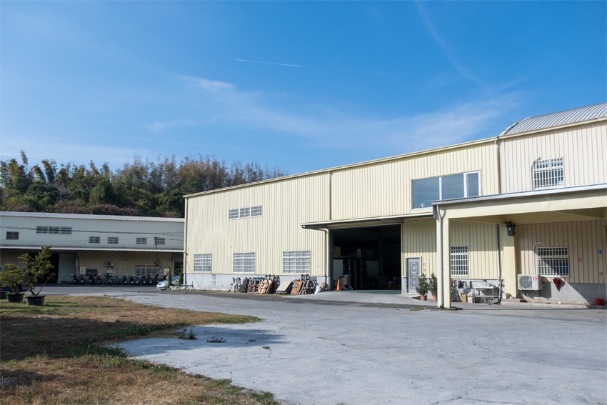 The Dicas factory building in Changhua, Taiwan